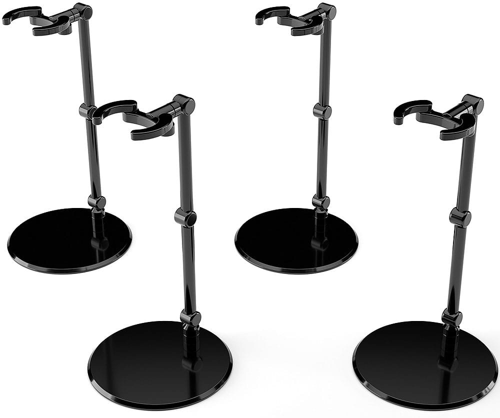 The Simple Stand Mini Nendoroid More for Mini Figures & Models mini Black 4er-Pack