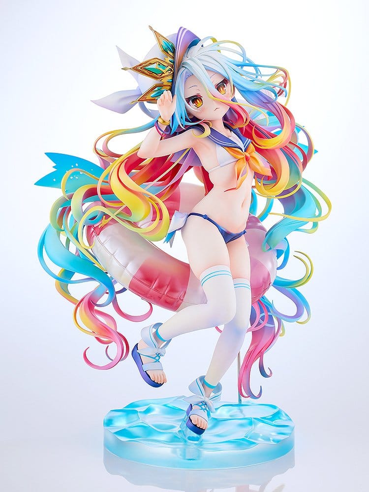 No Game No Life Statue 1/7 Shiro: Sailor-Style Swimsuit Ver. 24 cm