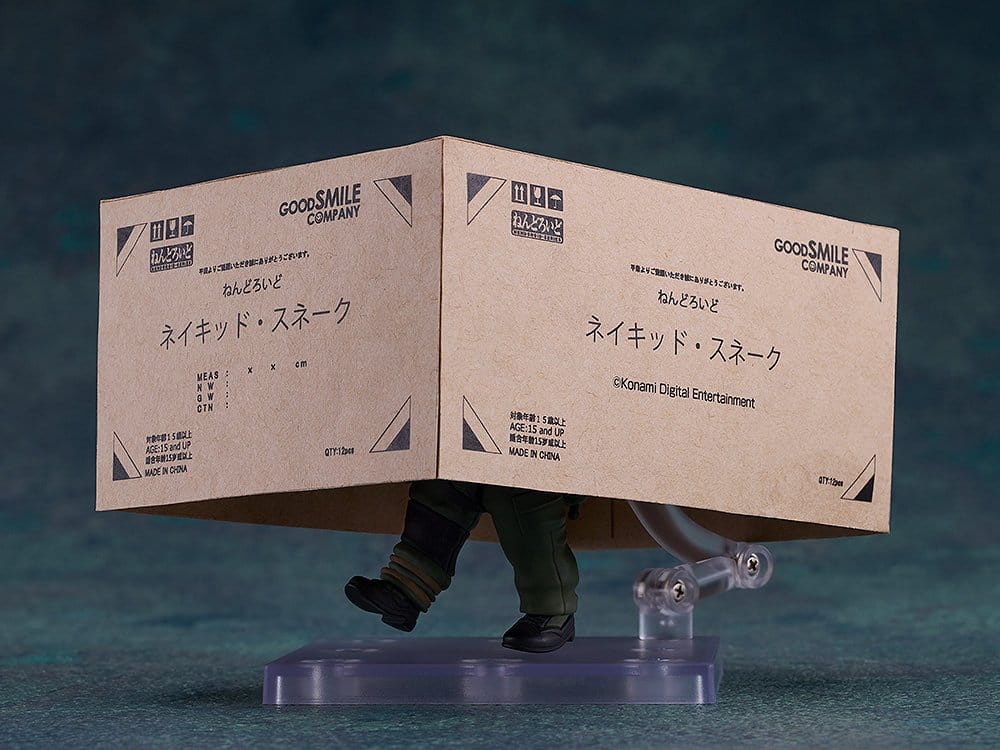Metal Gear Solid Snake Eater Nendoroid Action Figure Naked Snake 10 cm
