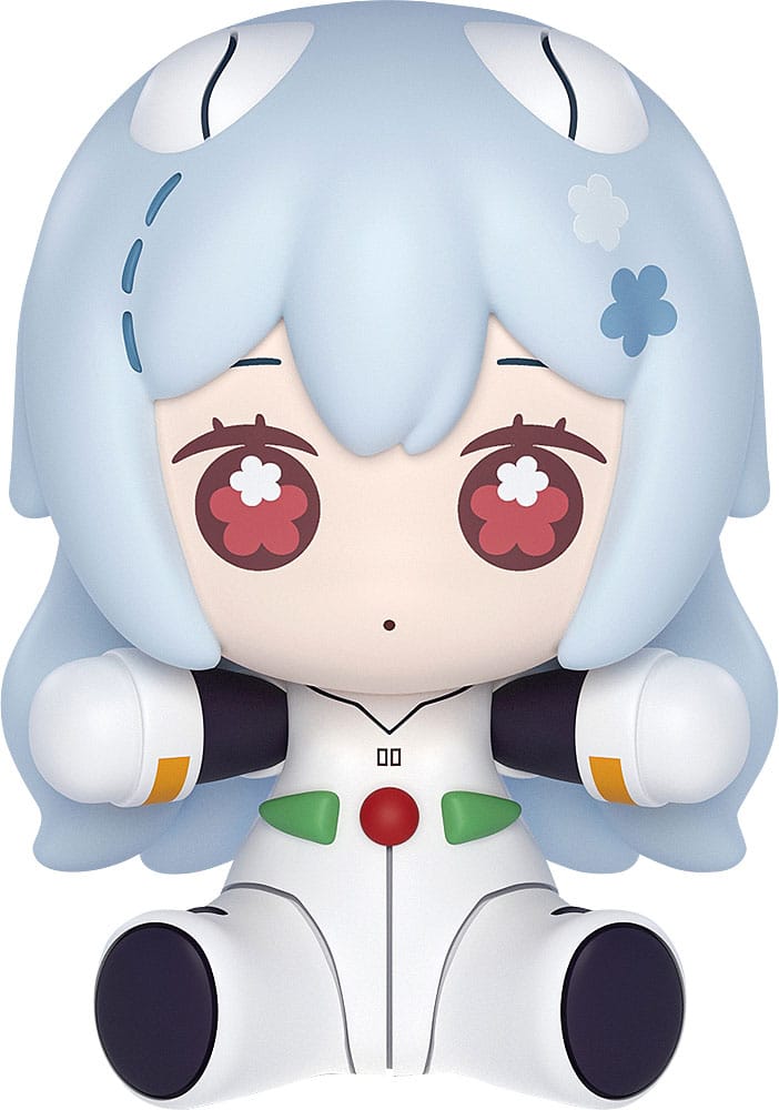 Neon Genesis Evangelion: Rebuild of Evangelion Huggy Good Smile Chibi Figure Rei Ayanami: Long Hair Ver. 7 cm