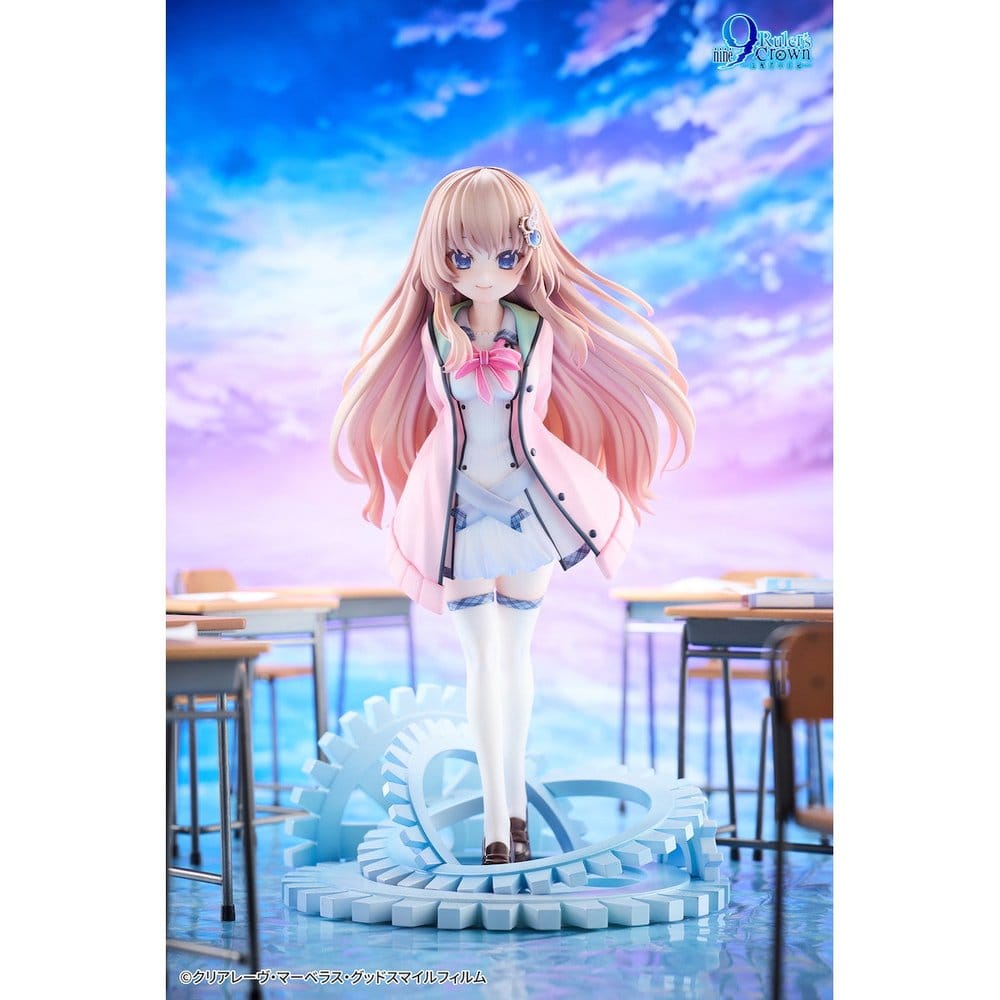 9-nine- PVC Figure 1/6 Ruler's Crown Miyako Kujo 25 cm