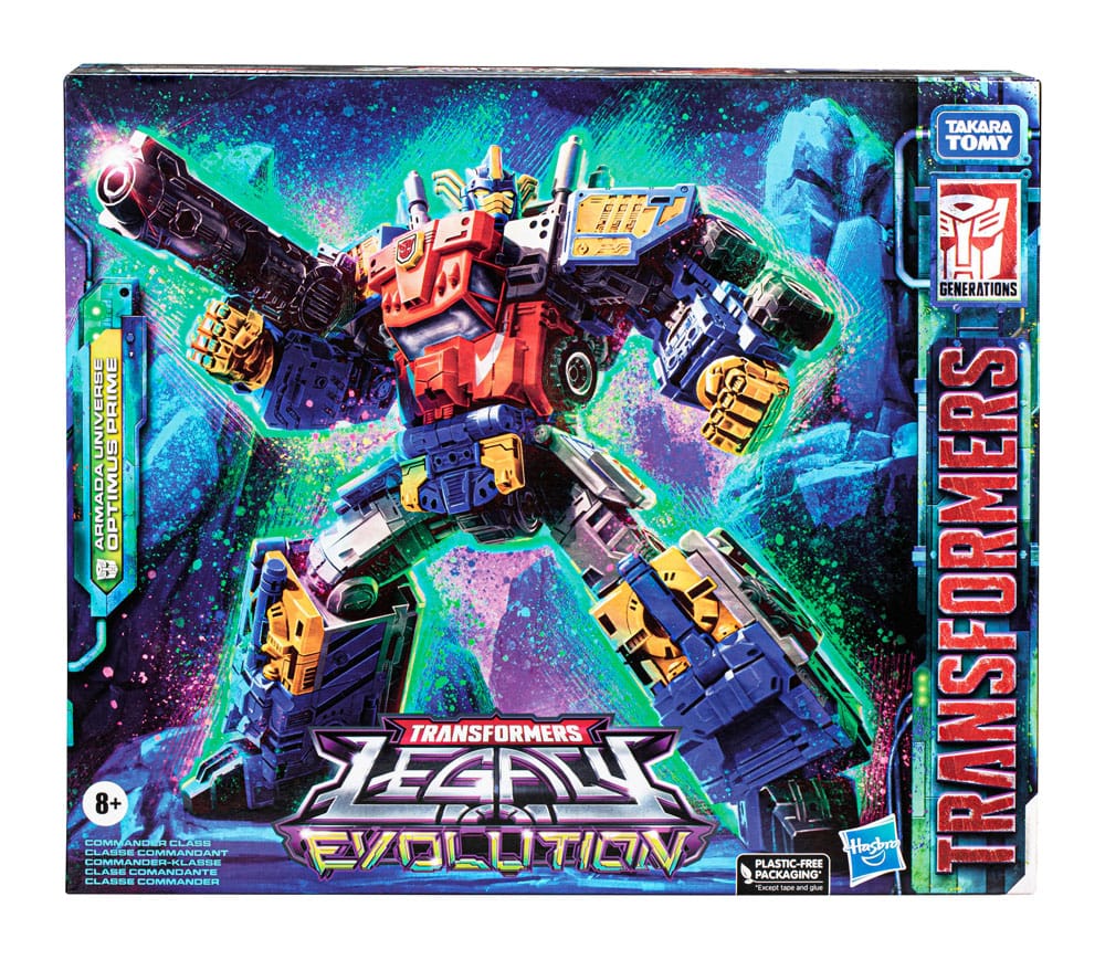 Transformers Generations Legacy Evolution Commander Class Action Figure Armada Universe Optimus Prime 19 cm