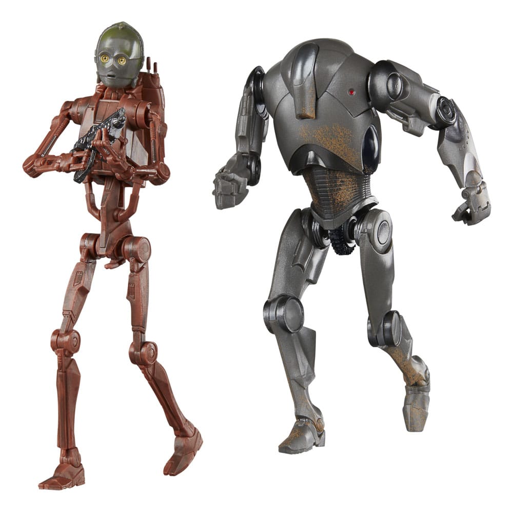 Star Wars Episode II Black Series Action Figure 2-Pack C-3PO (B1 Battle Droid Body) & Super Battle Droid 15 cm