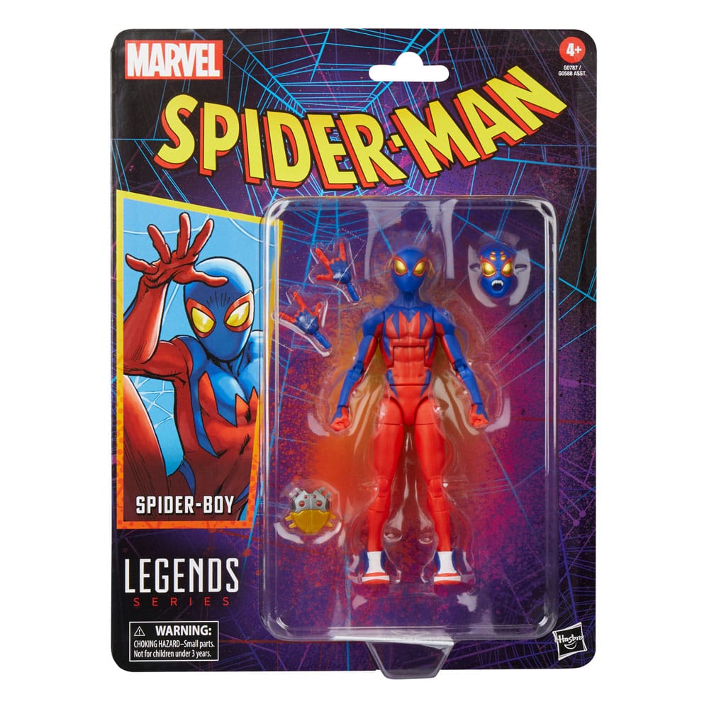 Spider-Man Marvel Legends Retro Action Figure Spider-Boy 15 cm