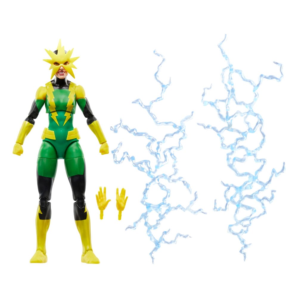 Spider-Man Marvel Legends Retro Action Figure Electro (Francine Frye) 15 cm