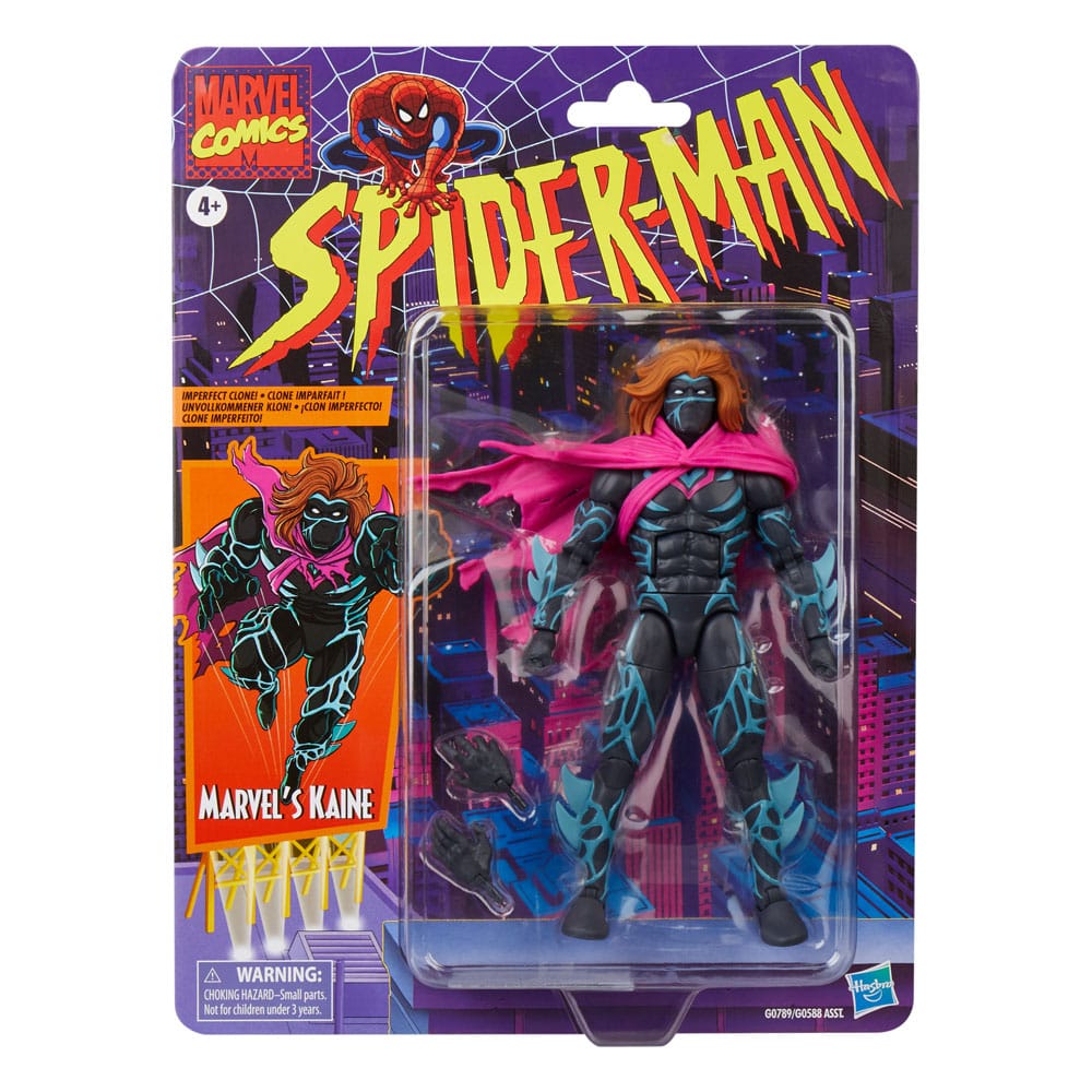 Spider-Man Marvel Legends Retro Action Figure Marvel's Kaine 15 cm