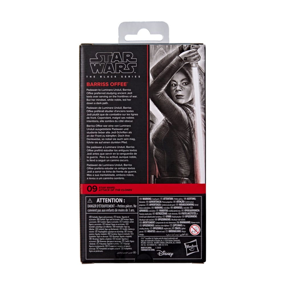Star Wars Episode II Black Series Action Figure Barriss Offee 15 cm