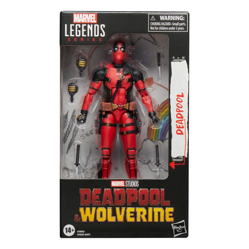 Deadpool & Wolverine Marvel Legends Action Figure Deadpool 15 cm