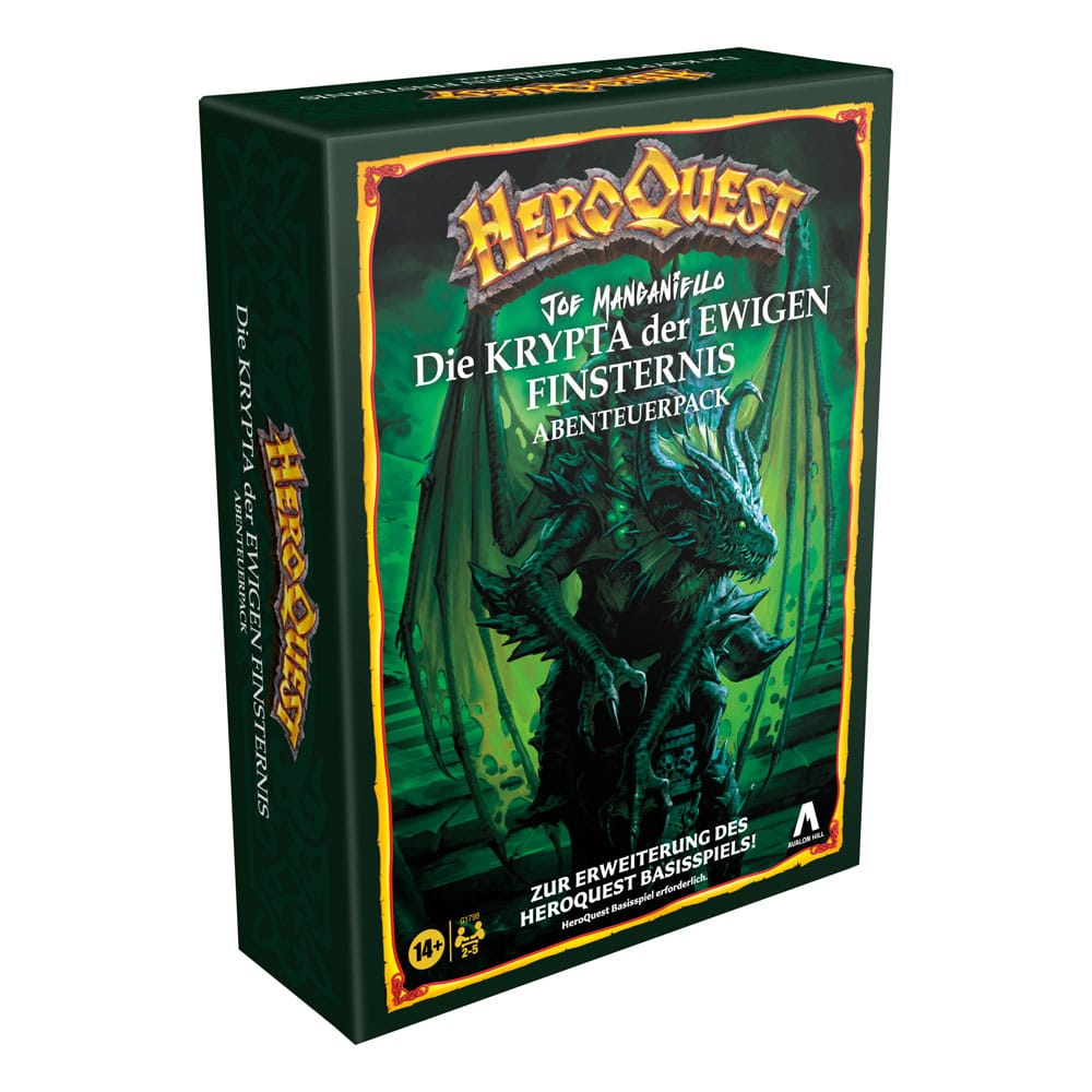 HeroQuest Board Game Expansion Die Krypta der ewigen Finsternis Quest Pack *German Version*
