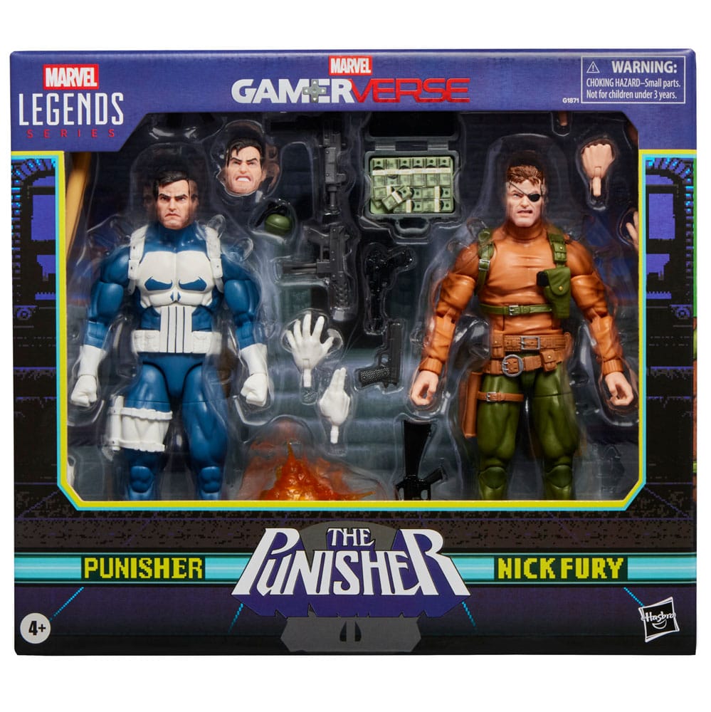 The Punisher Marvel Legends Gamerverse Action Figure 2-Pack Punisher & Nick Fury 15 cm
