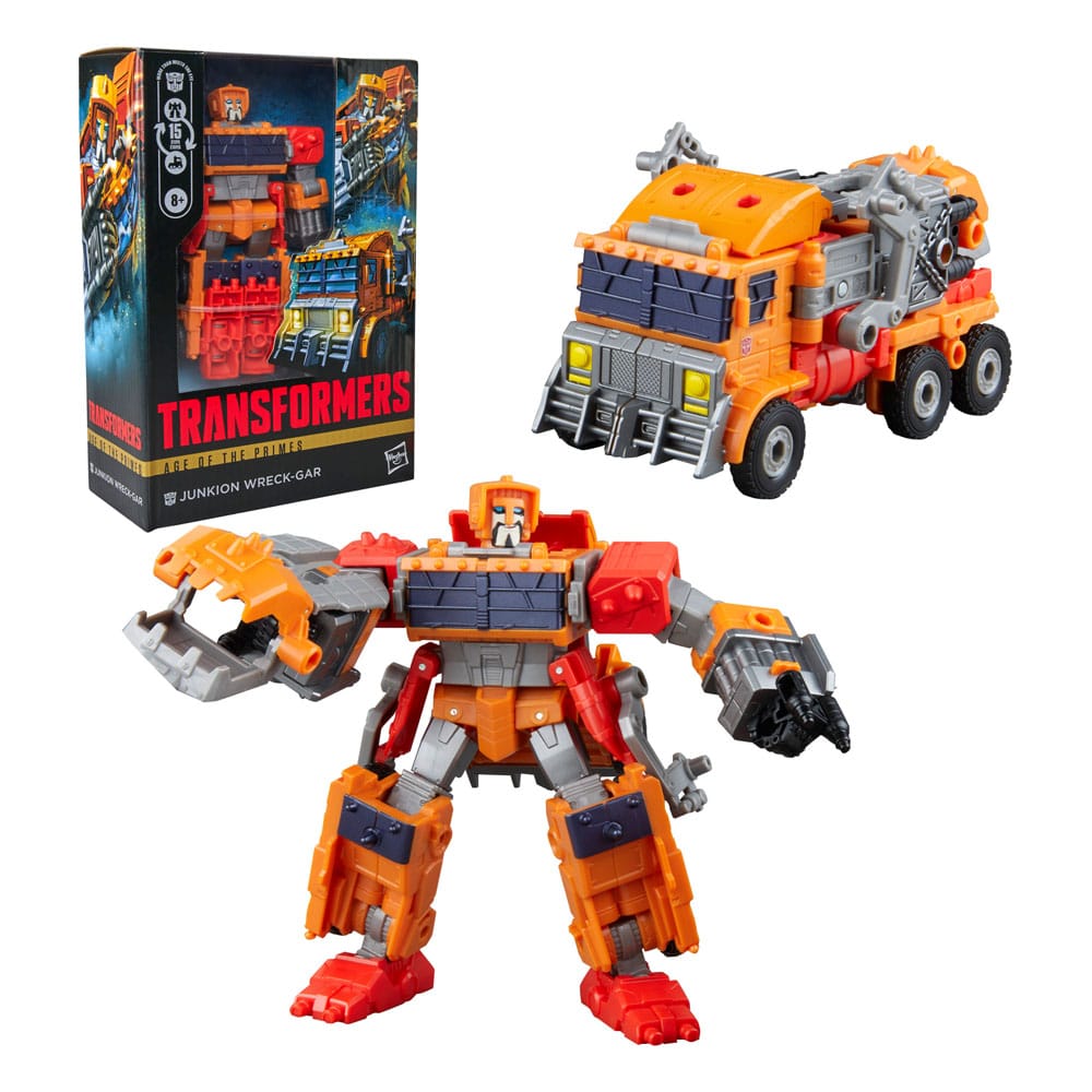 Transformers Age of the Primes Voyager Class Action Figure Junkion Wreck-Gar 18 cm