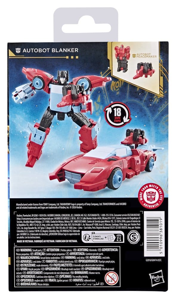 Transformers Age of the Primes Deluxe Class Action Figure Autobot Blanker 13 cm