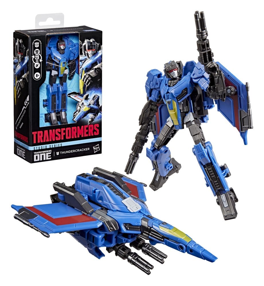 Transformers One Studio Series Deluxe Class Action Figure Thundercracker 13 cm