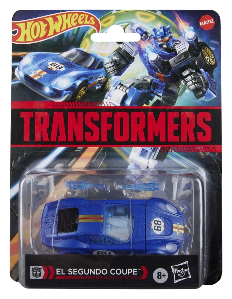 Transformers x Hot Wheels Collaborative Deluxe Class Action Figure El Segundo Coupe 13 cm