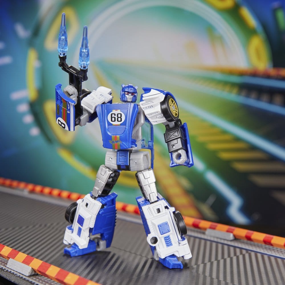 Transformers x Hot Wheels Collaborative Deluxe Class Action Figure El Segundo Coupe 13 cm