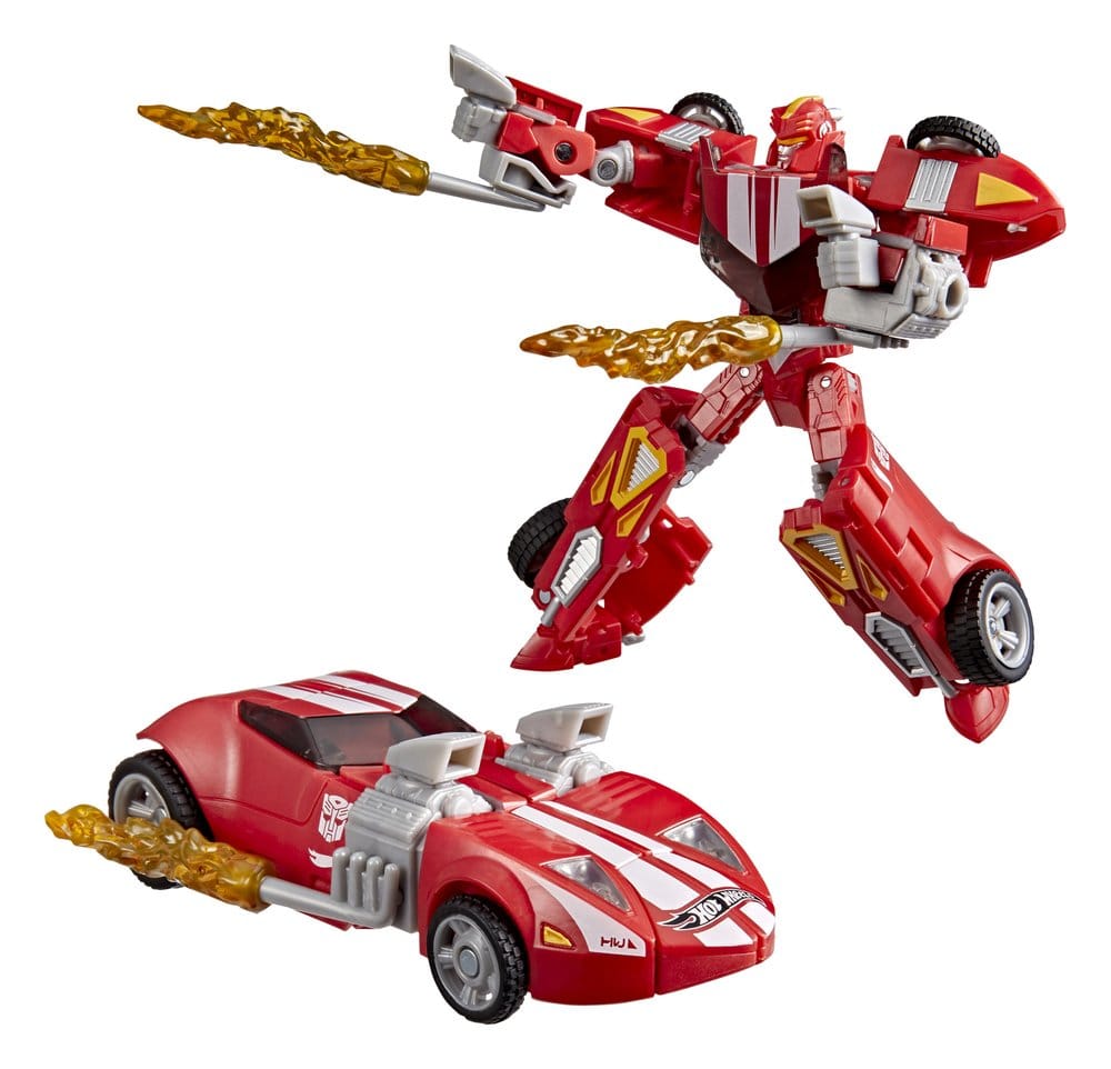 Transformers Collaborative Hot Wheels x Transformers Deluxe Class Action Figure Twin Mill 13 cm