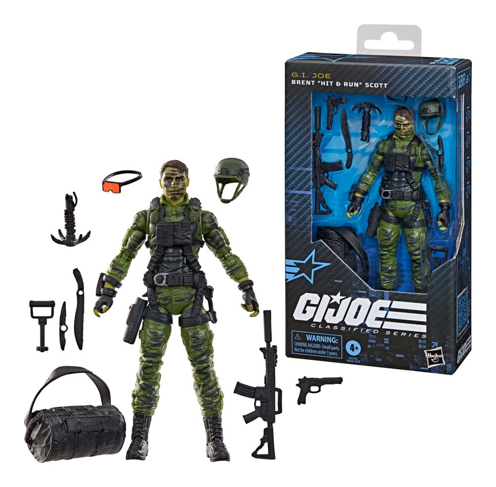 G.I. Joe Classified Series Action Figure Brent "Hit & Run" Scott 15 cm