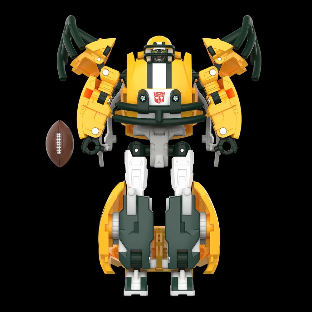 Transformers x NFL Action Figure Green Bay Packers: Tundra Prime 14 cm