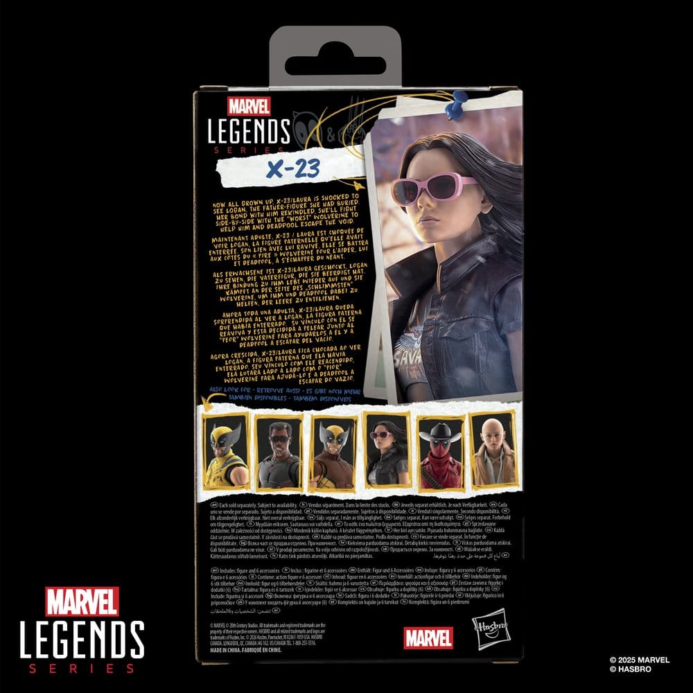 Deadpool & Wolverine Marvel Legends Action Figure X.23 15 cm