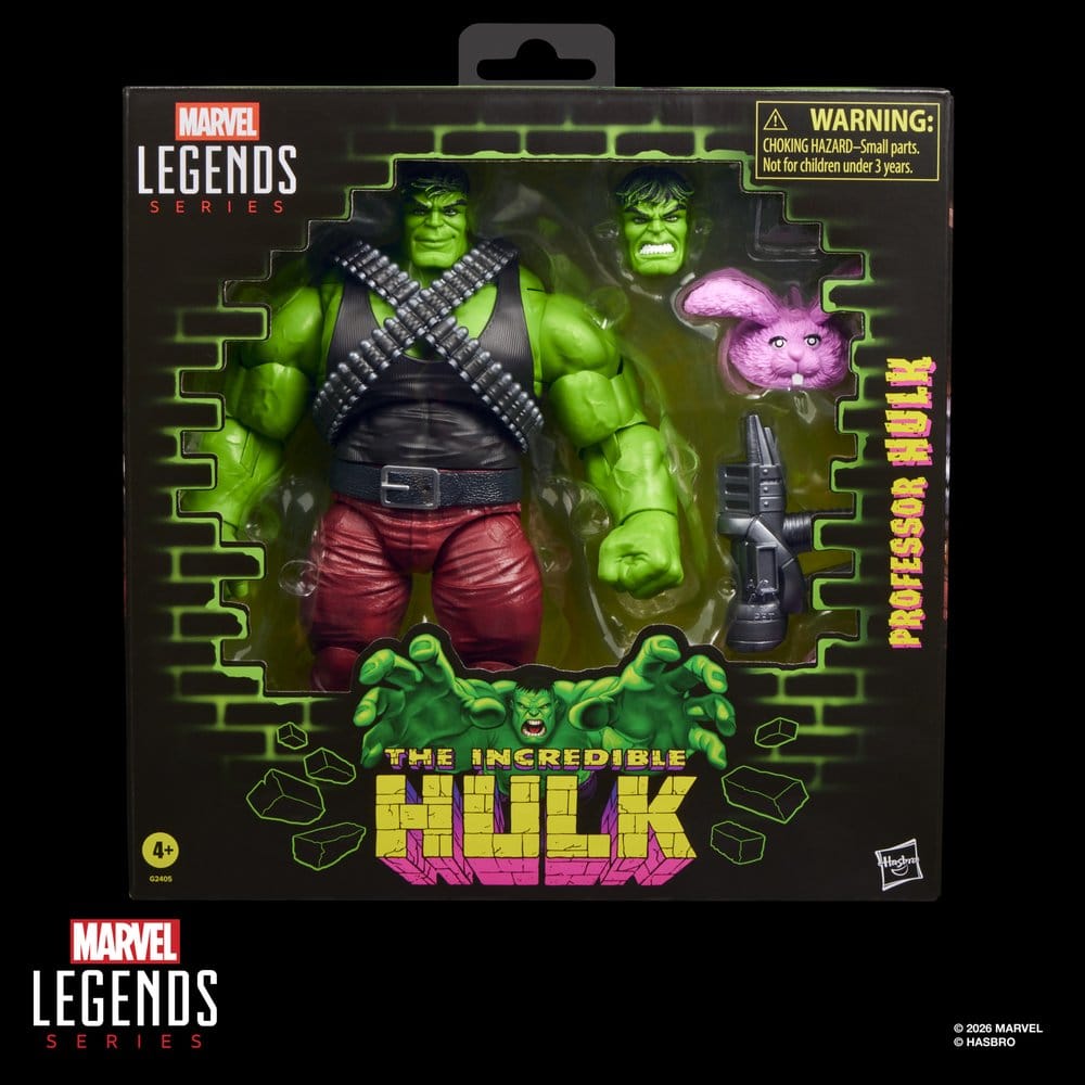 The Incredible Hulk Marvel Legends Action Figure Professor Hulk 15 cm