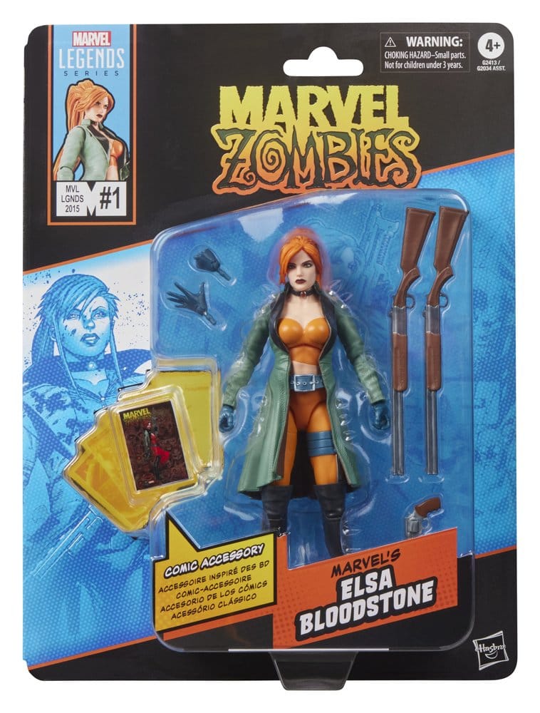 Marvel Zombies Marvel Legends Action Figure Marvel's Elsa Bloodstone 15 cm
