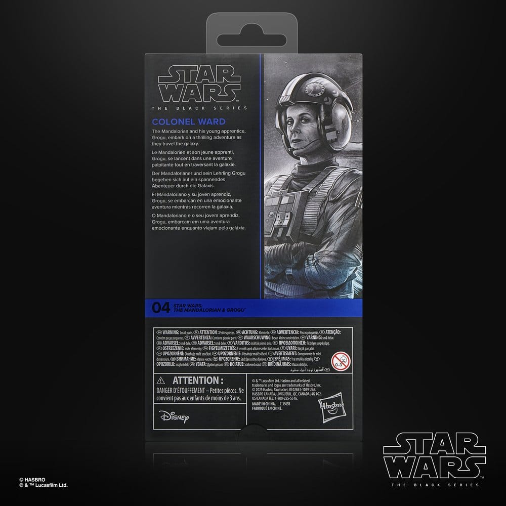Star Wars: The Mandalorian & Grogu The Black Series Action Figure Colonel Ward 15 cm