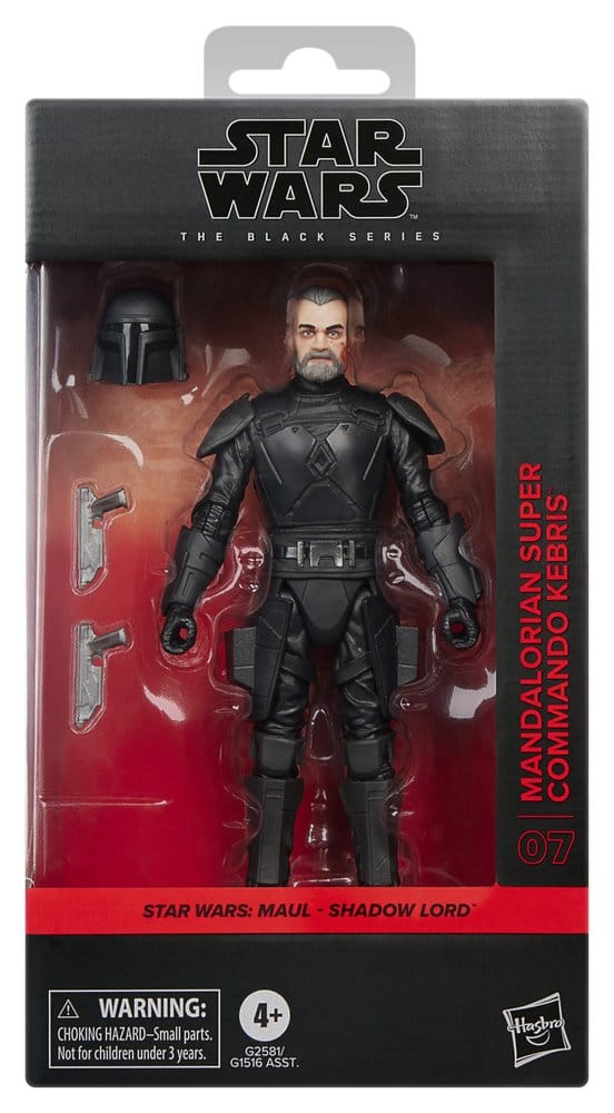 Star Wars: Maul – Shadow Lord Black Series Action Figure Mandalorian Super Commando Kebris 15 cm