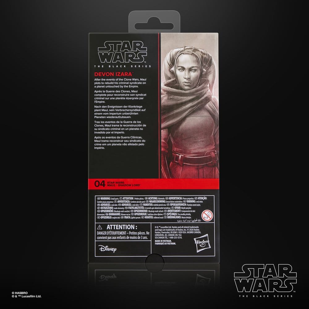 Star Wars: Maul - Shadow Lord Black Series Action Figure Devon Izara 15 cm