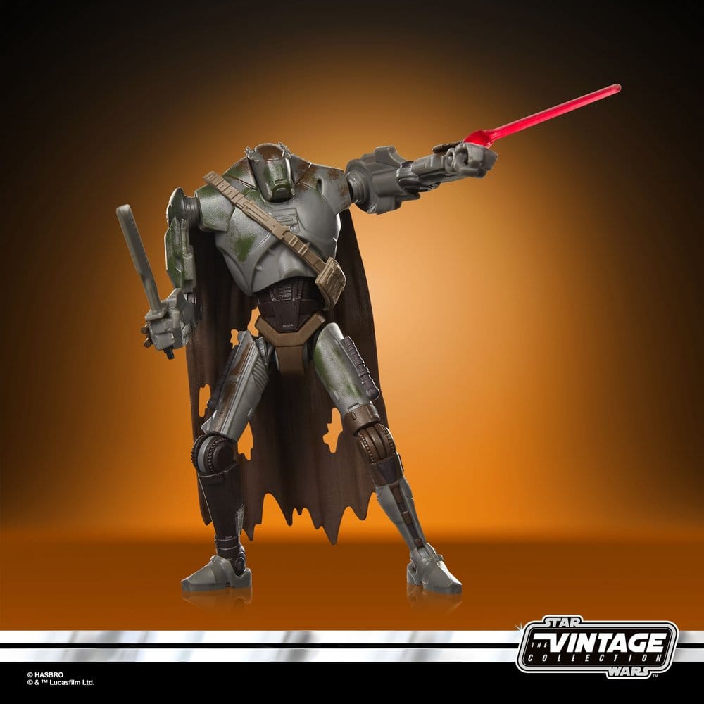 Star Wars: The Mandalorian and Grogu Vintage Collection Action Figure Mercenary Droid 10 cm