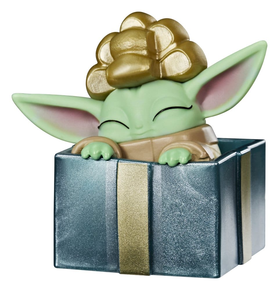 Star Wars Mini Figures 4 cm Grogu Force Freeze Series 2 Blind Box Display (24)