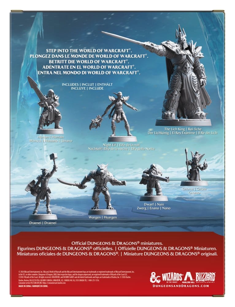 Dungeons & Dragons x World of Warcraft Miniatures Set 2