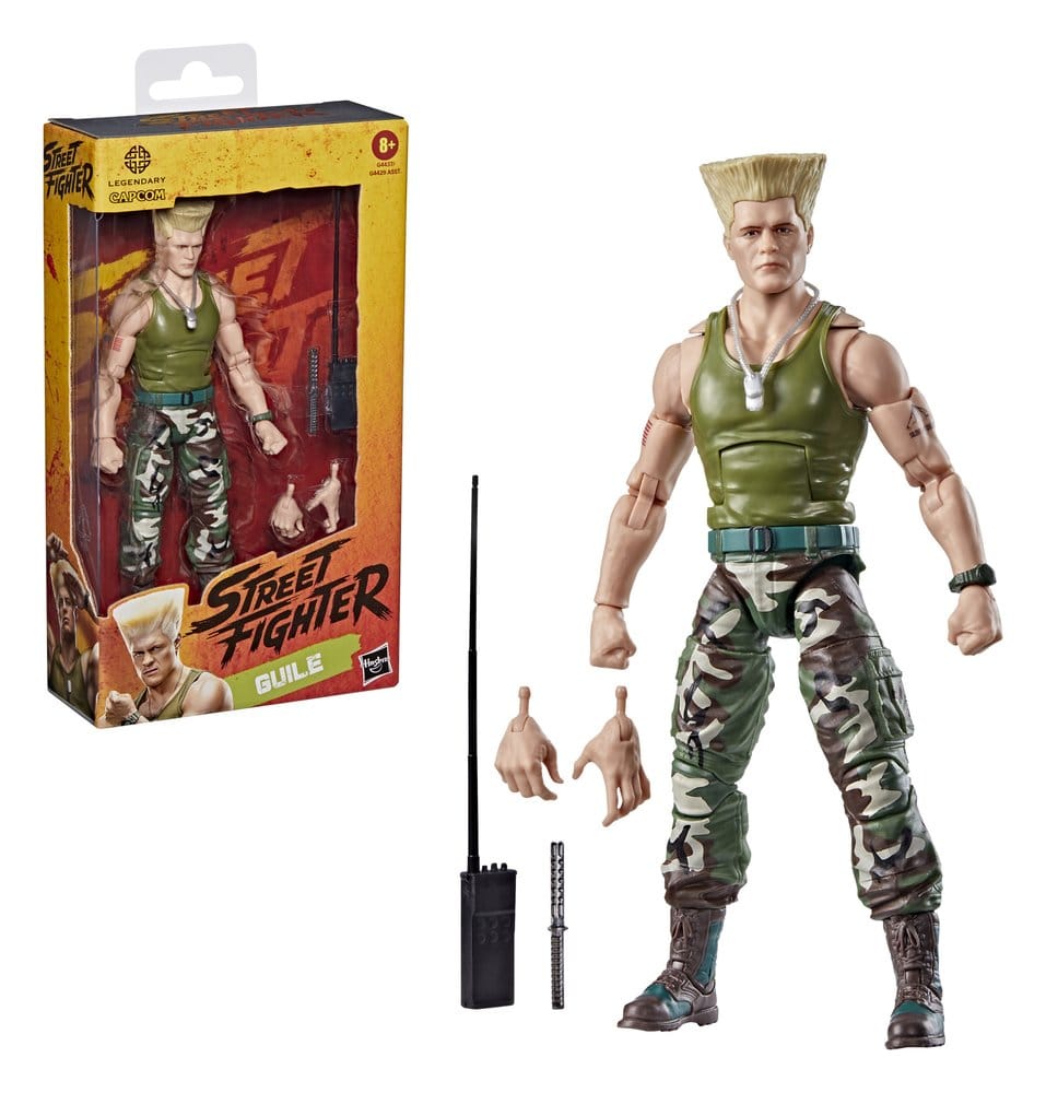 Street Fighter Action Figure Guile 15 cm