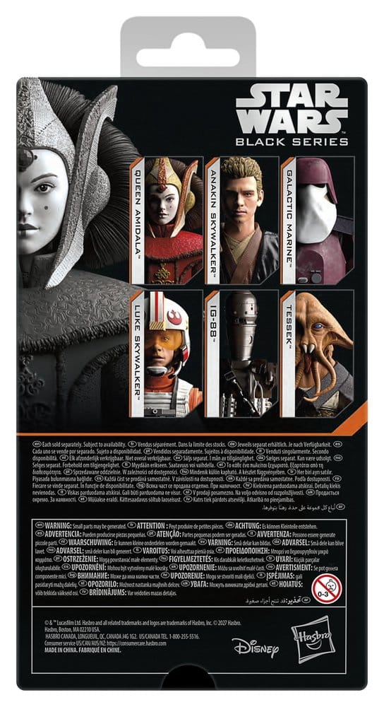 Star Wars Episode I Black Series Action Figure Queen Amidala 15 cm