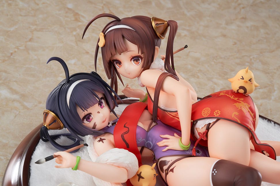 Azur Lane PVC Statue 1/7 Ping Hai & Ning Hai 12 cm