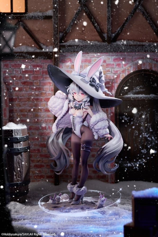 Original Character PVC Figure 1/6 Moon Witch Police Marshmallow illustration by SAVI 34 cm