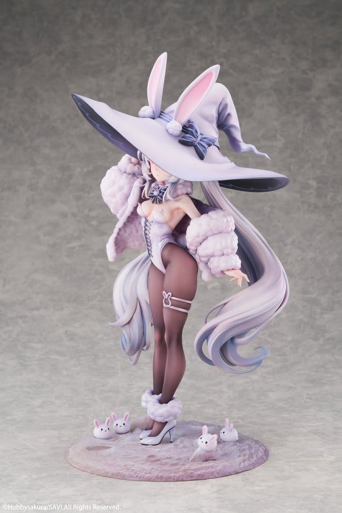 Original Character PVC Figure 1/6 Moon Witch Police Marshmallow illustration by SAVI Deluxe Edition 34 cm