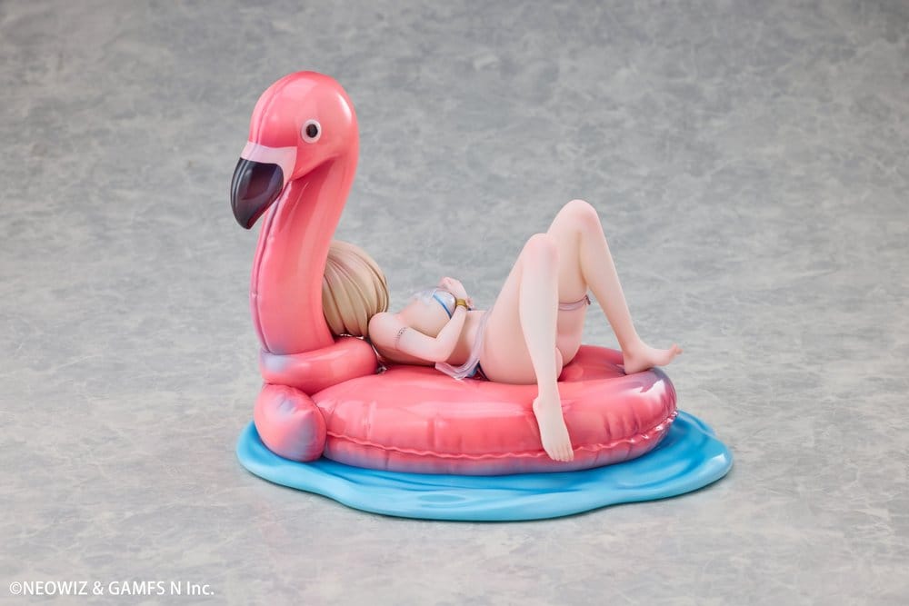 Brown Dust 2 PVC Figure 1/7 Hot Summer Dream Justia 16 cm