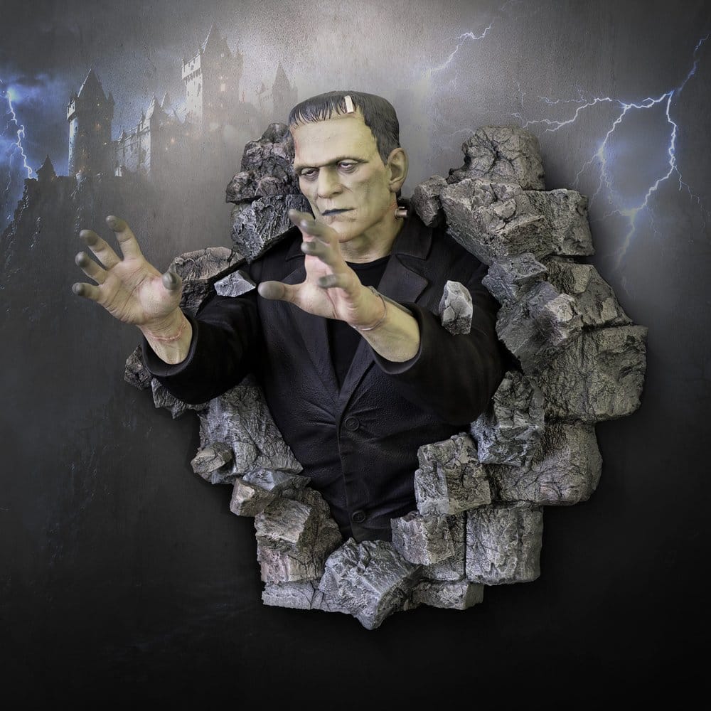 Frankenstein Wall Sculpture 48 cm