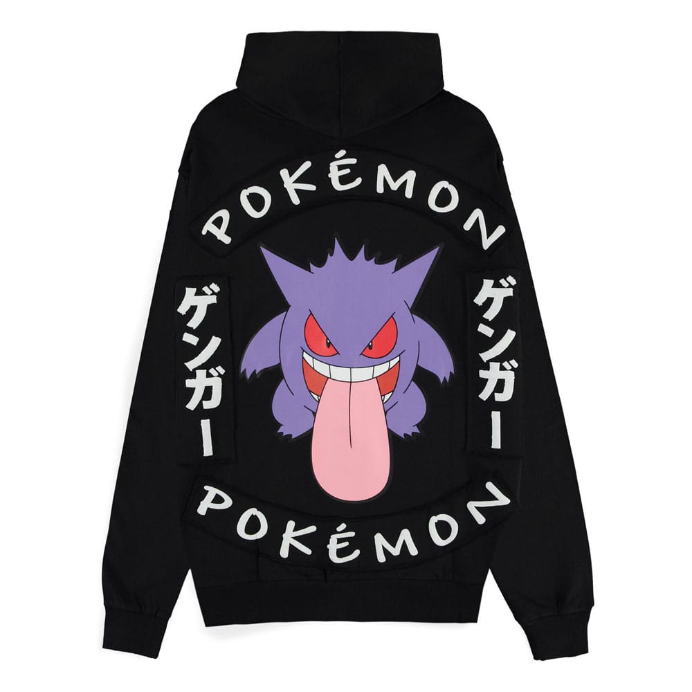 Pokémon Zipper Hoodie Gengar Locked Up Size XL