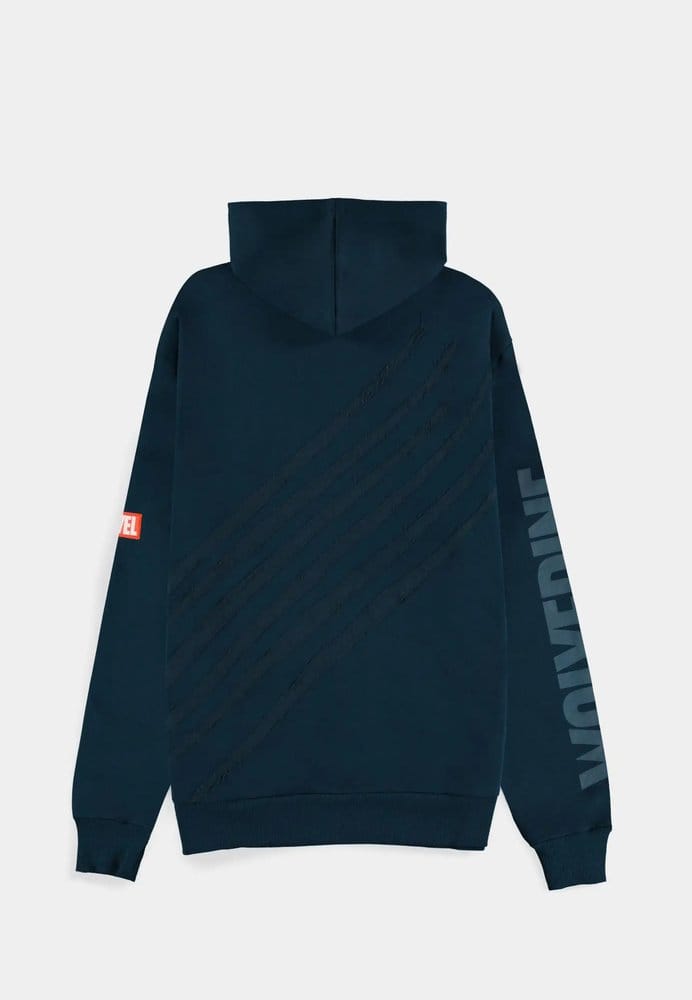 Marvel Hooded Sweater Wolverine Blue Size XL
