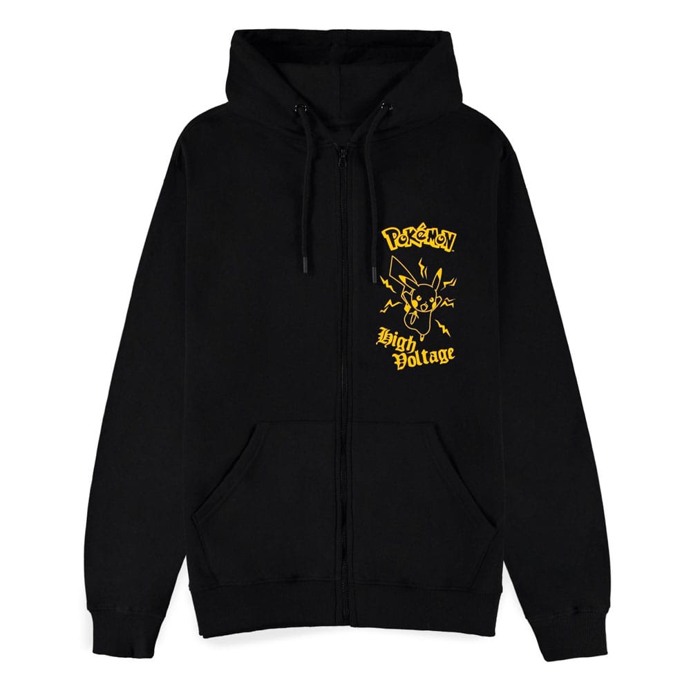 Pokémon Zipper Hoodie Pikachu Voltage Size S
