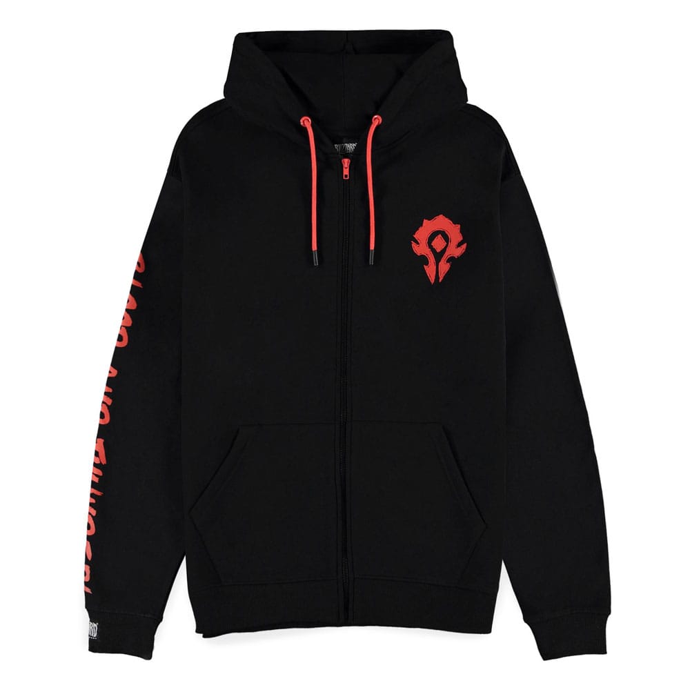 World of Warcraft Zipper Hoodie Blood & Thunder Size S