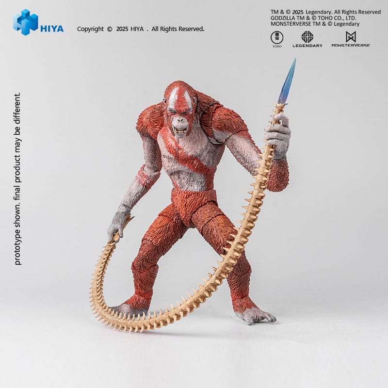 Godzilla x Kong The New Empire Exquisite Basic Action Figure Skar King 15 cm