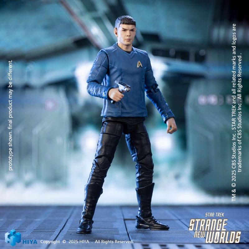 Star Trek Strange New Worlds Exquisite Mini Series Action Figure 1/18 Spock 11 cm