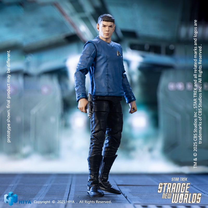 Star Trek Strange New Worlds Exquisite Mini Series Action Figure 1/18 Spock 11 cm