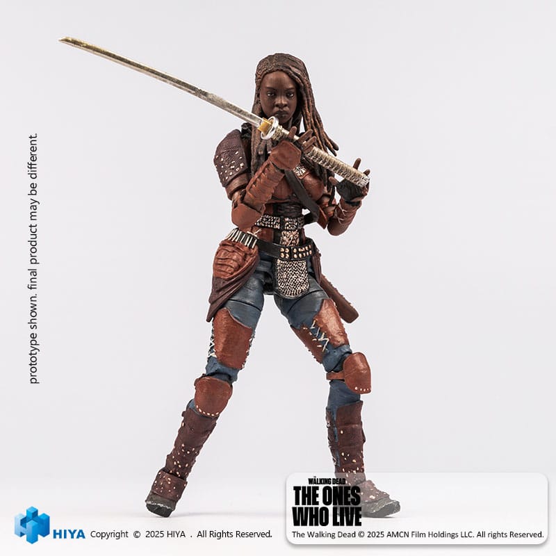 The Walking Dead: The Ones Who Live Exquisite Mini Action Figure 1/18 Michonne 10 cm