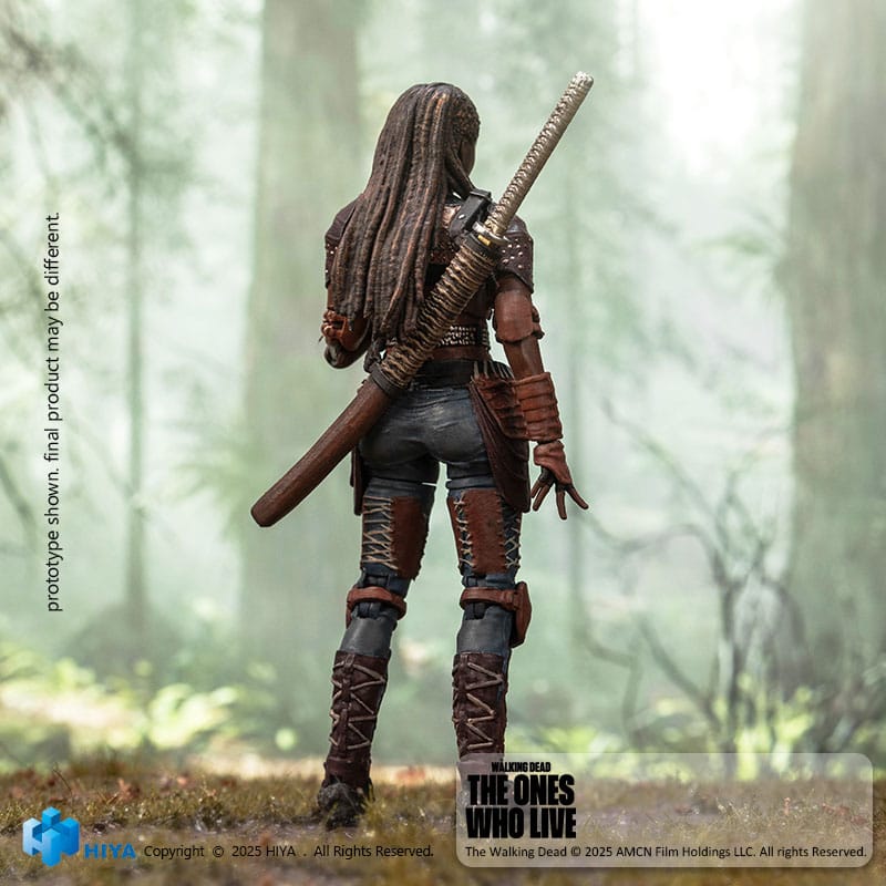 The Walking Dead: The Ones Who Live Exquisite Mini Action Figure 1/18 Michonne 10 cm