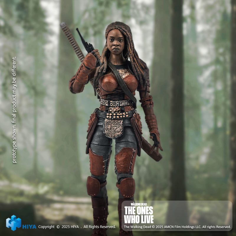 The Walking Dead: The Ones Who Live Exquisite Mini Action Figure 1/18 Michonne 10 cm