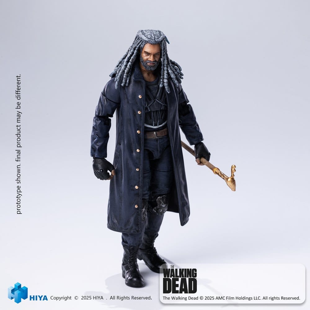The Walking Dead Exquisite Mini Series  Actionfigur 1/18 Ezekiel 11 cm