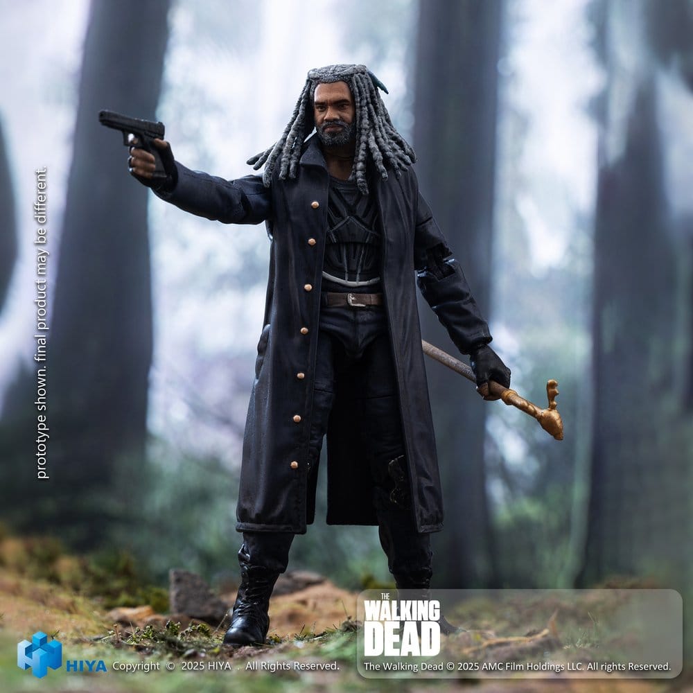 The Walking Dead Exquisite Mini Series  Actionfigur 1/18 Ezekiel 11 cm